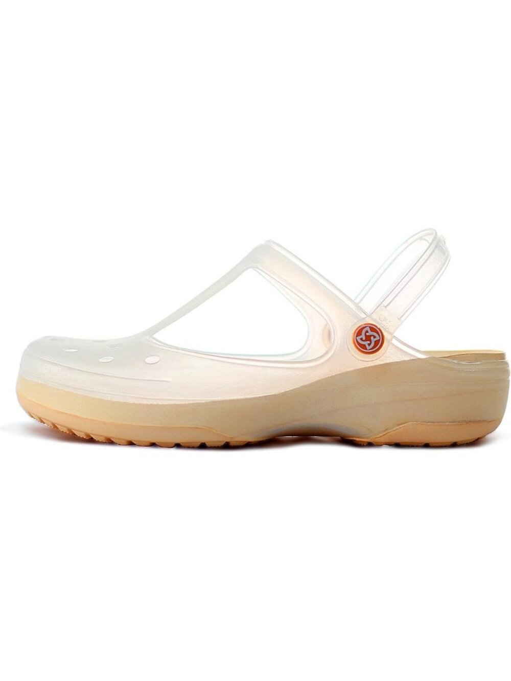 Lightweight Floral Clogs with Back Strap - Non-Slip Comfort Slip-On Shoes for
